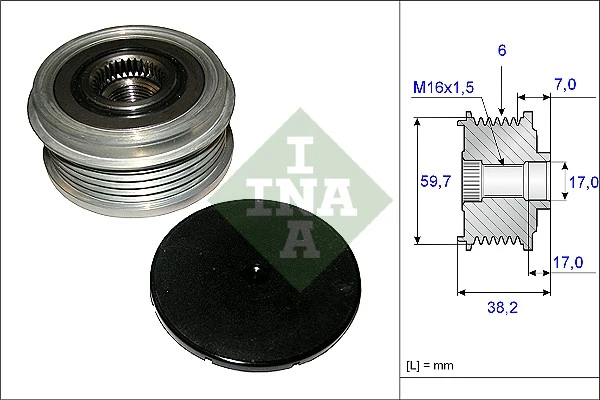 Alternator Freewheel Clutch